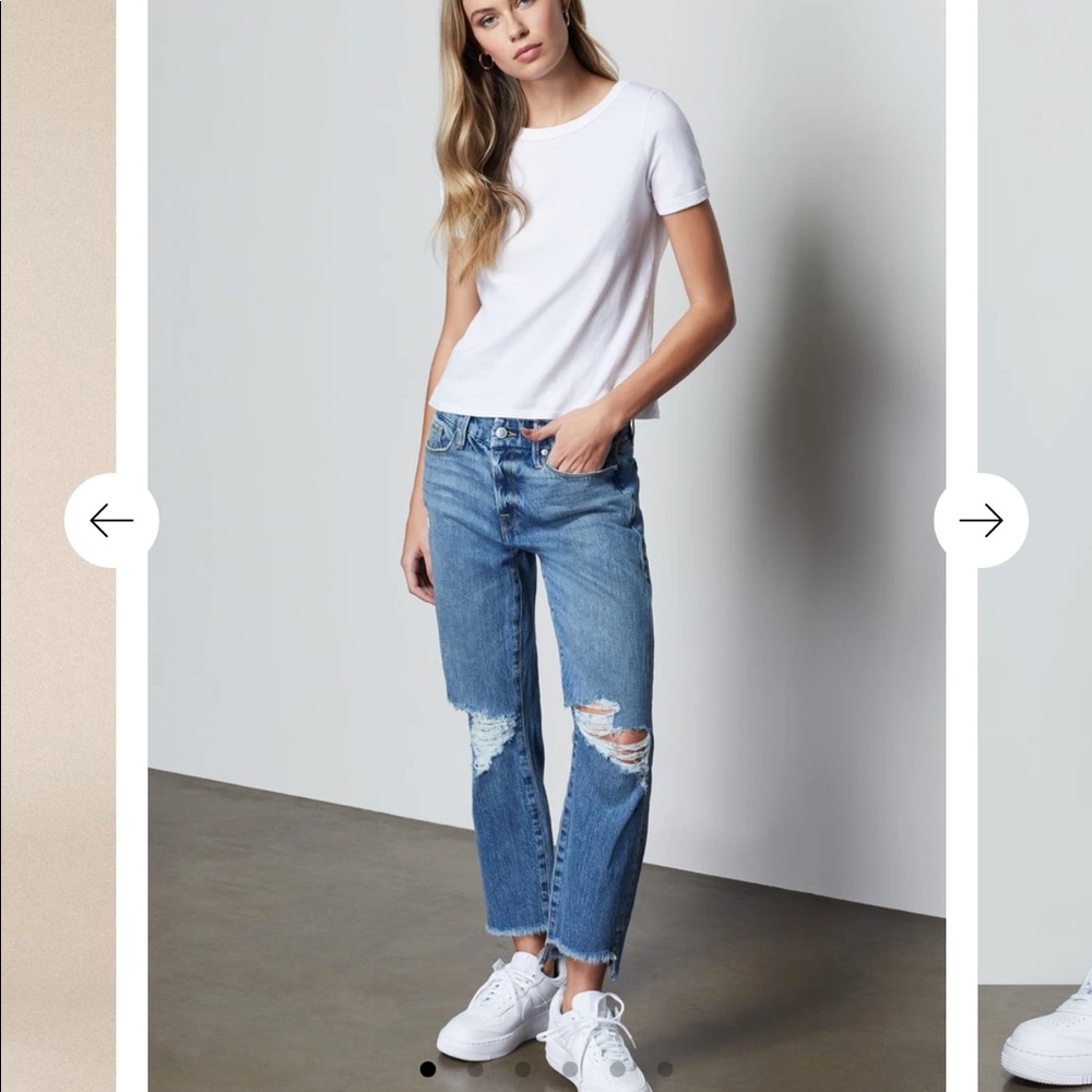 Good American Good Girlfriend Jeans Size 4